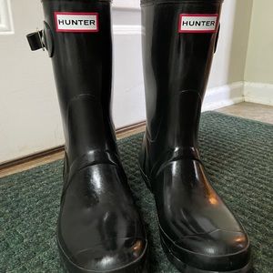 Hunter Rain Boots -MidCalf, Black